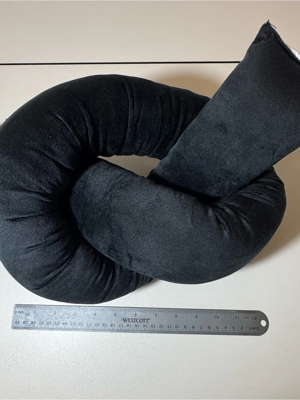 Target Black Knotted Accent Pillow